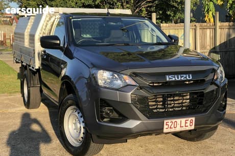 Grey 2024 Isuzu D-MAX Cab Chassis Sx (4X2) High-Ride