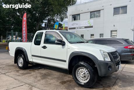 White 2008 Holden Rodeo Space Cab Pickup Lx