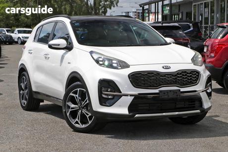 White 2018 Kia Sportage Wagon Gt-Line (Awd)
