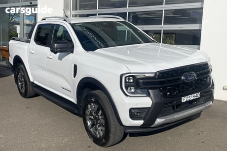 White 2025 Ford Ranger Double Cab Pick Up Phev Wildtrak (4X4)