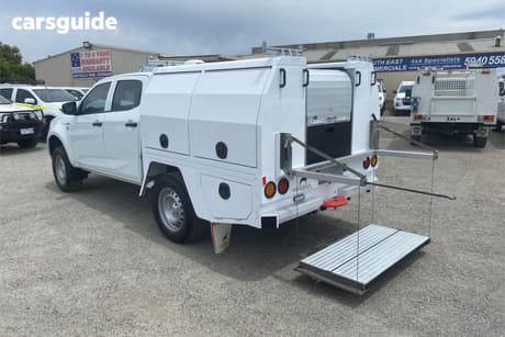 White 2021 Isuzu D-MAX Crew Cab Chassis Sx (4X2) High-Ride