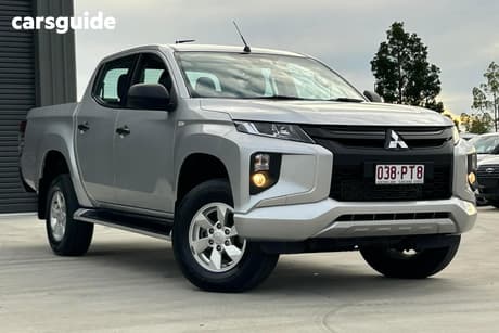 Silver 2019 Mitsubishi Triton Double Cab Pick Up Glx Plus (4X4)
