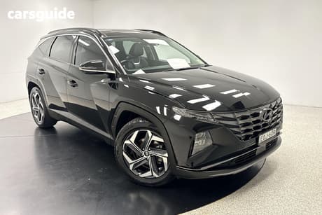 Black 2021 Hyundai Tucson Wagon Highlander (Awd)