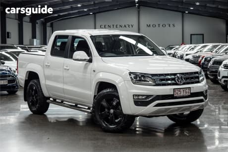 White 2018 Volkswagen Amarok Dual Cab Utility V6 Tdi 550 Highline