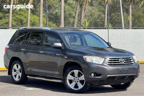 Grey 2009 Toyota Kluger Wagon Grande (Fwd)