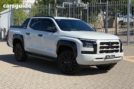 White 2024 Mitsubishi Triton Double Cab Pick Up Gsr (4X4)