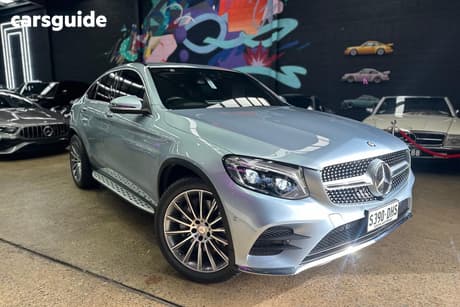 Silver 2016 Mercedes-Benz GLC250 Coupe