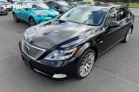 Black 2007 Lexus LS Sedan HYBRID