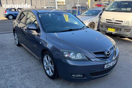 Grey 2008 Mazda 3 Hatchback Sp23