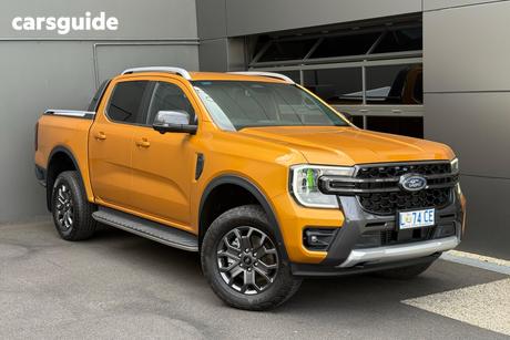 Yellow 2023 Ford Ranger Double Cab Pick Up Wildtrak 2.0 (4X4)