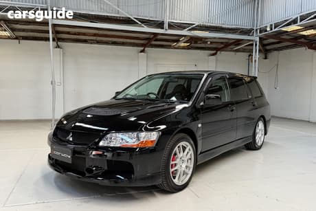 Black 2005 Mitsubishi Lancer Wagon EVOLUTION IX