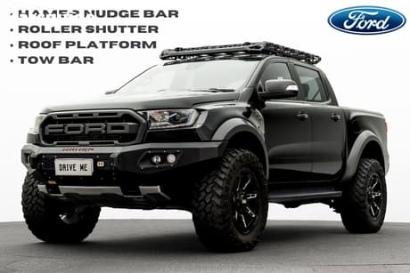 Black 2021 Ford Ranger Double Cab Pick Up Raptor 2.0 (4X4)