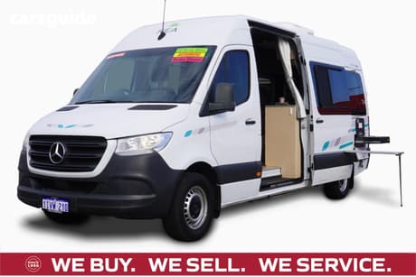 White 2021 Mercedes-Benz Sprinter Van 316Cdi Vs30 Lwb Rwd