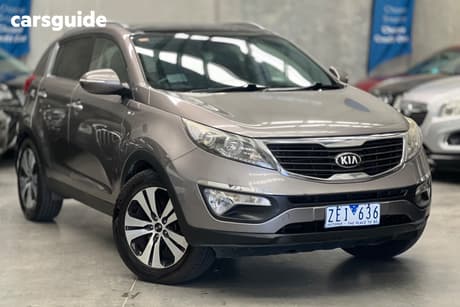 Grey 2012 Kia Sportage Wagon Platinum (Awd)