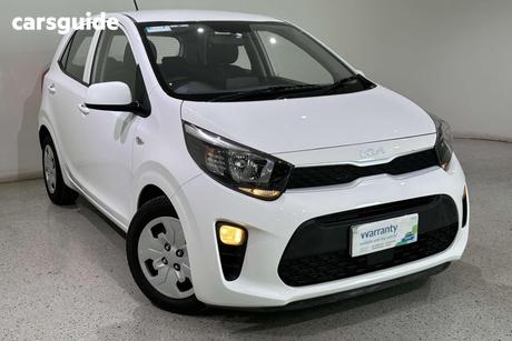 White 2023 Kia Picanto Hatchback S (Pe)
