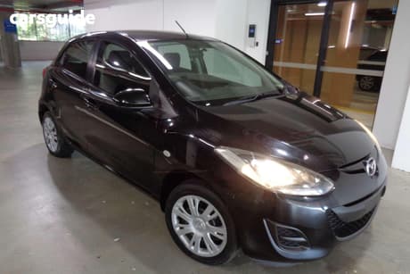 Black 2011 Mazda 2 Hatchback Neo