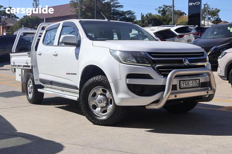 White 2016 Holden Colorado Crew Cab Chassis Ls (4X4)