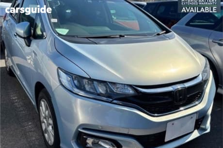 Blue 2019 Honda Fit Hatch HYBRID HONDA SENSING REVERSE CAMERA