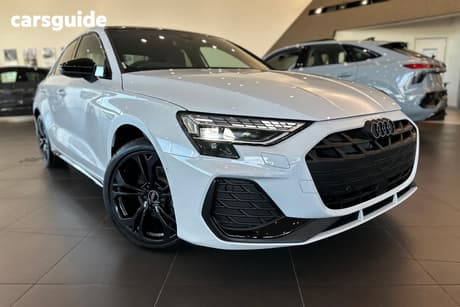 White 2025 Audi A3 Sedan 35 Tfsi S Line (Mhev)