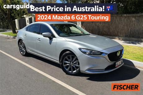 Silver 2024 Mazda 6 Sedan G25 Touring