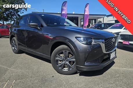 Grey 2024 Mazda CX-60 Wagon P50E Evolve Phev