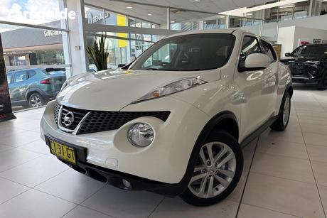 White 2014 Nissan Juke Wagon St (Fwd)