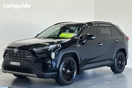 Black 2023 Toyota RAV4 Wagon Cruiser (2Wd) Hybrid