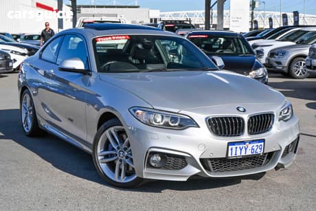 Silver 2017 BMW 230I Coupe M Sport