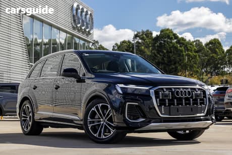 Black 2024 Audi Q7 Wagon 45 Tdi Quattro Mhev