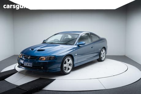 Blue 2002 Holden Monaro Coupe Cv8