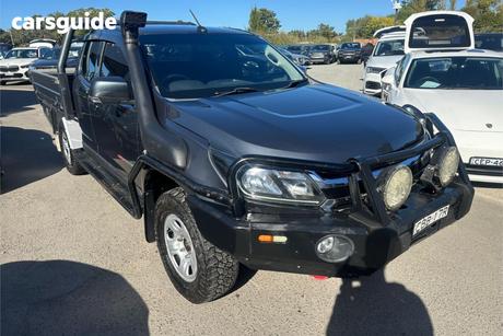 Blue 2018 Holden Colorado Space Cab Chassis Ls (4X4)