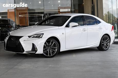 White 2018 Lexus IS350 Sedan F Sport