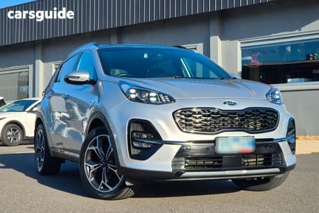 Silver 2018 Kia Sportage Wagon Gt-Line (Awd)