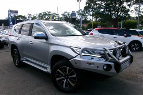 Silver 2019 Mitsubishi Pajero Sport Wagon Gls (4X4) 7 Seat
