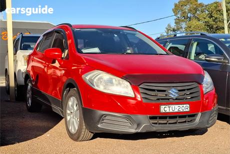 Red 2014 Suzuki S-Cross Wagon Glx (4X4)