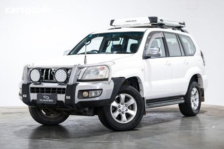White 2005 Toyota Landcruiser Wagon Gxl (4X4)