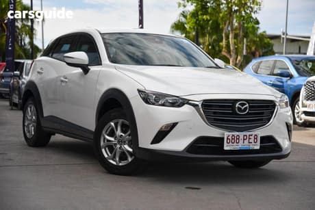 White 2022 Mazda CX-3 Wagon Maxx Sport (Fwd)