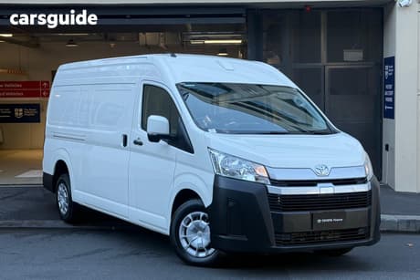 White 2024 Toyota HiAce Commercial HIACE VAN SLWB 2.8L T DIESEL AUTOMATIC