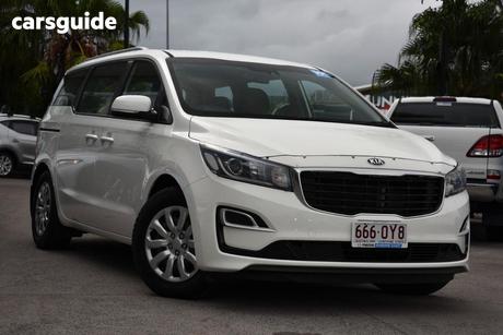 White 2019 Kia Carnival Wagon S