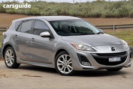 Silver 2009 Mazda 3 Hatchback Sp25