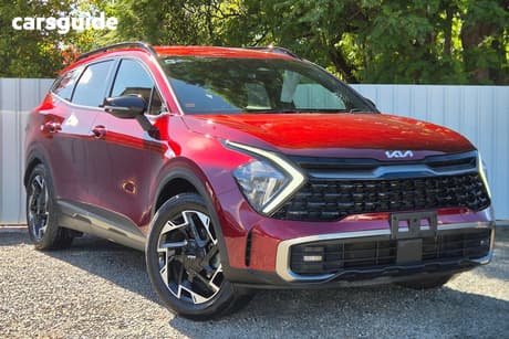 Red 2024 Kia Sportage Wagon Sx+ (Fwd)