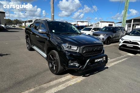 Black 2021 LDV T60 Double Cab Utility Luxe (4X4)