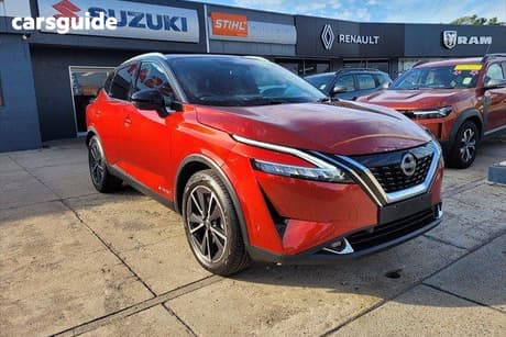 Orange 2024 Nissan Qashqai Wagon Ti E-Power (Hybrid)
