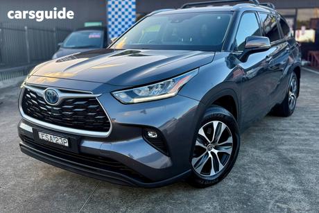 Grey 2022 Toyota Kluger Wagon Gxl Hybrid Awd