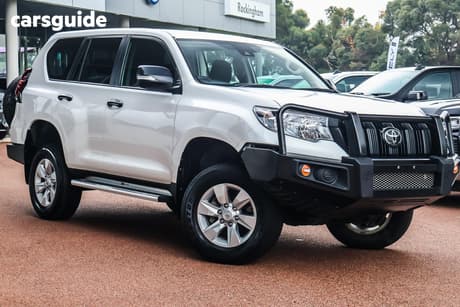 White 2020 Toyota Landcruiser Prado Wagon Gx