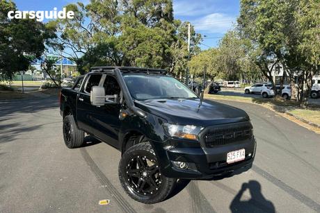Black 2017 Ford Ranger Dual Cab Utility Xls 3.2 (4X4)