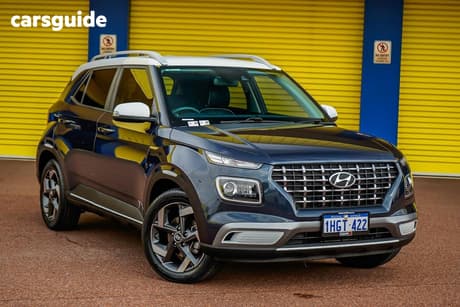 Blue 2021 Hyundai Venue Wagon Elite ((Sunroof)