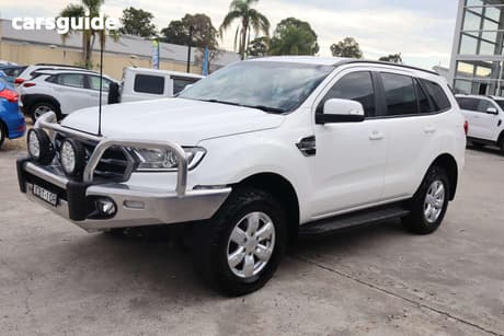 White 2019 Ford Everest Wagon Ambiente (4Wd 5 Seat)