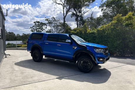 Blue 2017 Ford Ranger Dual Cab Utility Xlt 3.2 (4X4)