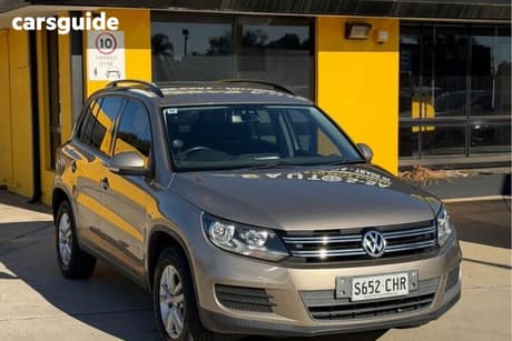 Beige 2011 Volkswagen Tiguan SUV 118 TSI (4X2) 5NC MY12